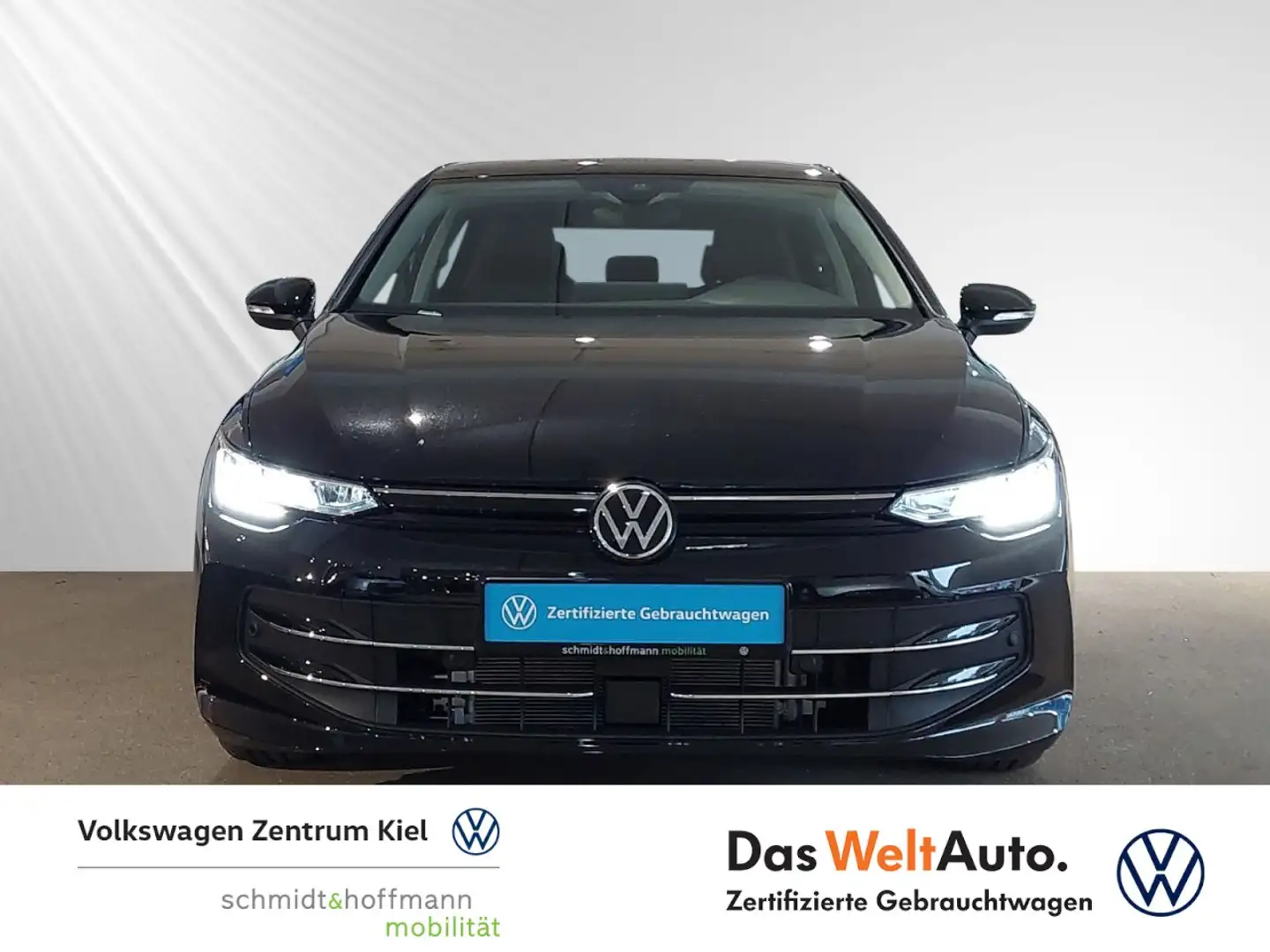 Volkswagen Golf VIII GOAL 1.5 eTSI ACC+PDC+SITZHZ+CARPLAY Klima Schwarz - 2
