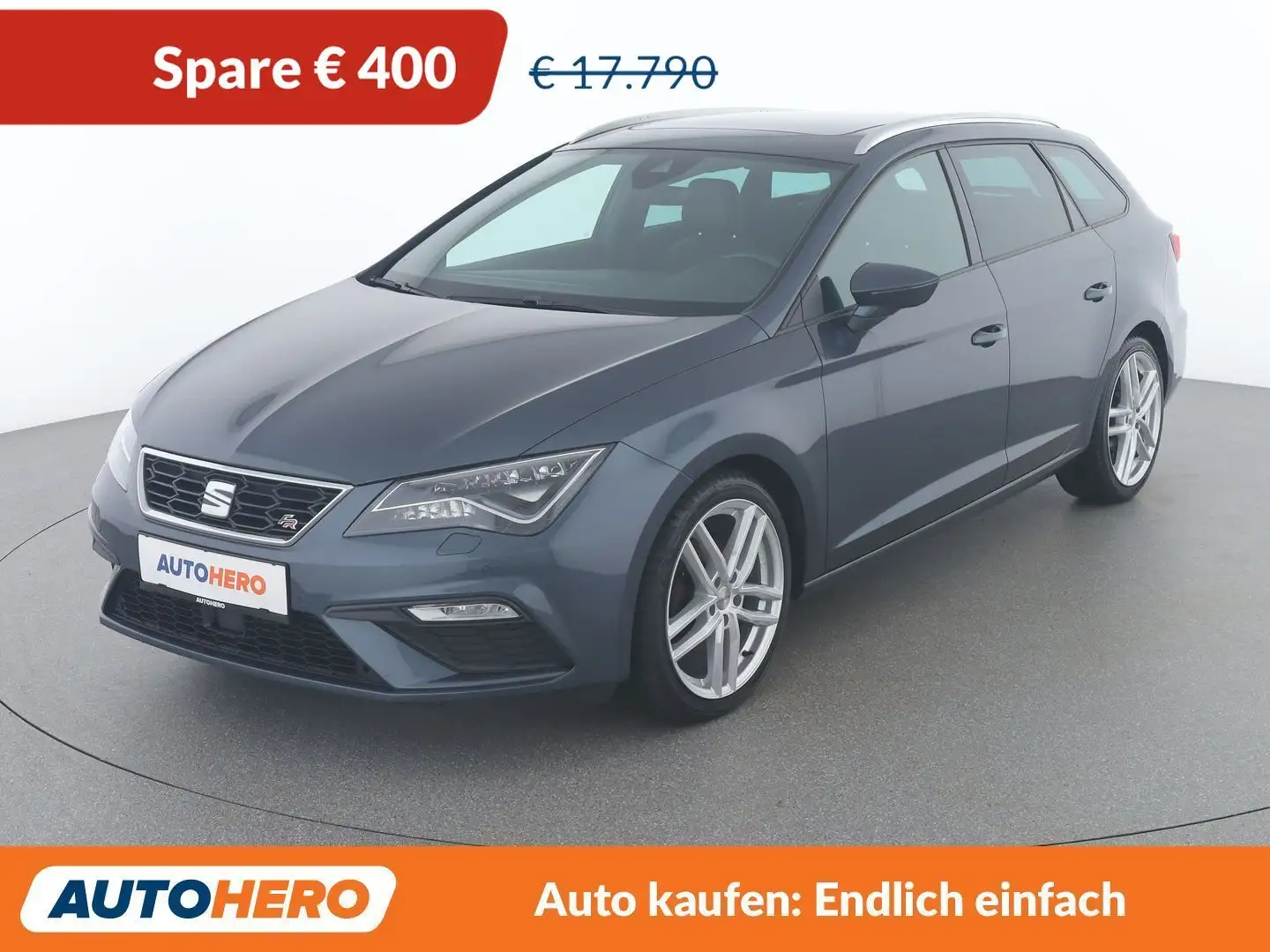 SEAT Leon 1.5 TSI ACT FR Grau - 1