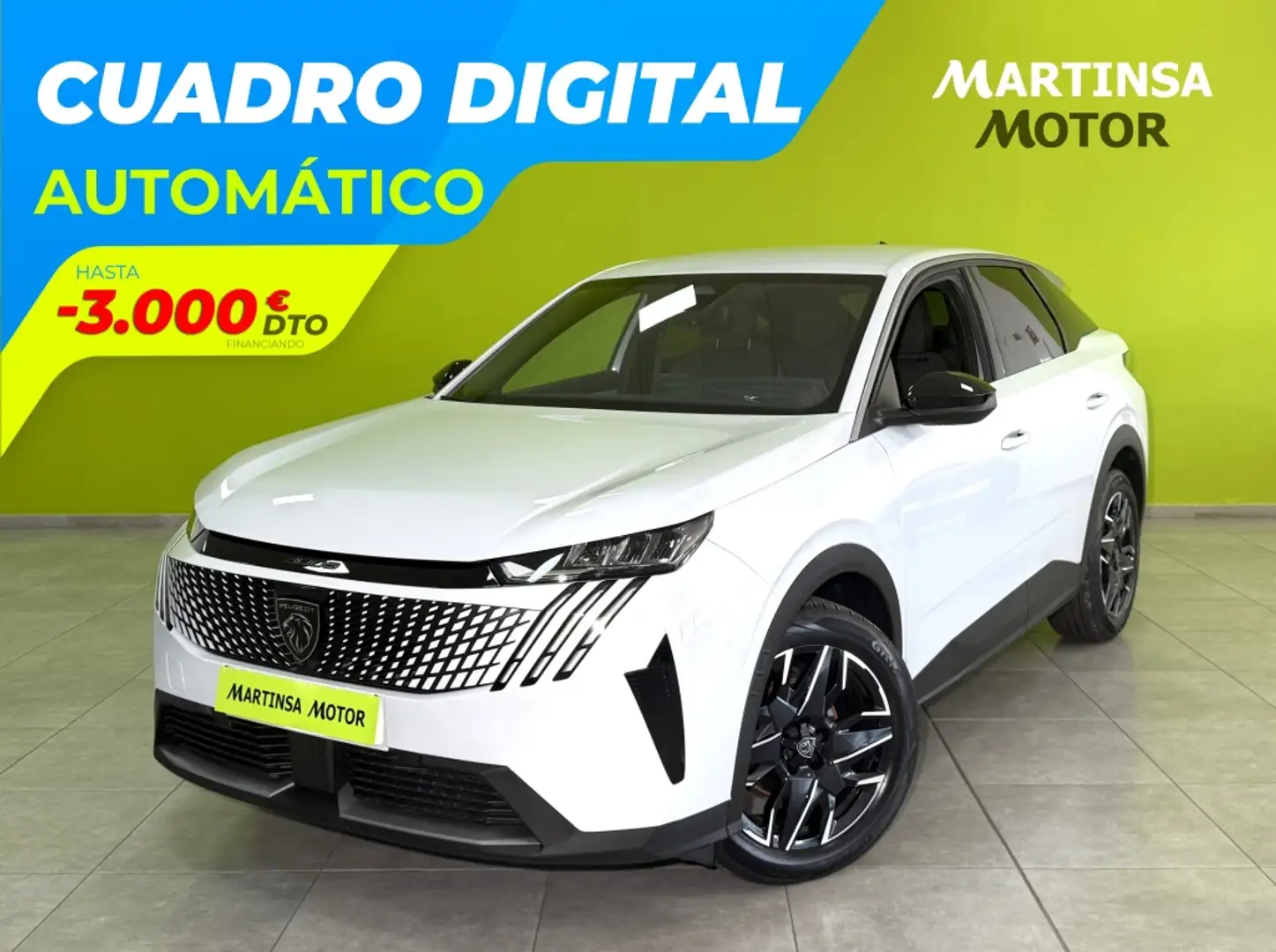 Peugeot 3008 Hybrid Allure eDCS6 145 Blanco - 1