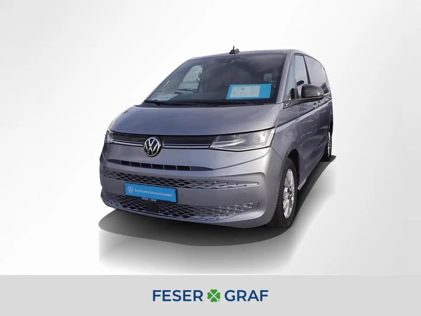 Volkswagen T7 Multivan 2.0 TDI Life lang 7Si AHK Pano RüKa Silber - 1