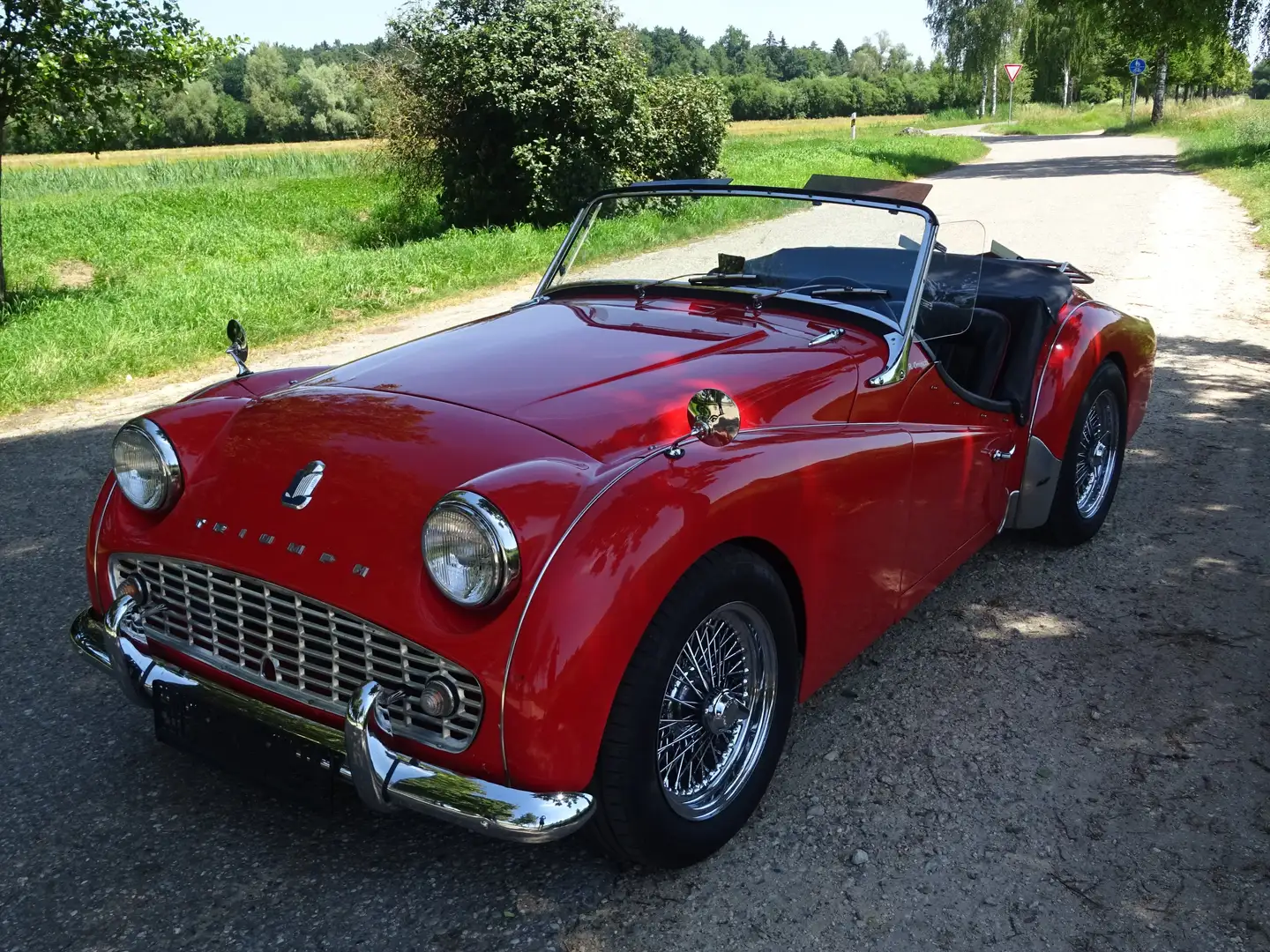 Triumph TR3 Rot - 1