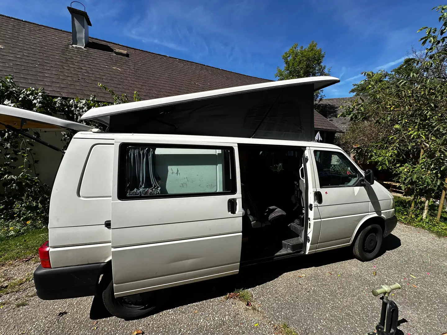 Volkswagen T4 transporter Weiß - 1