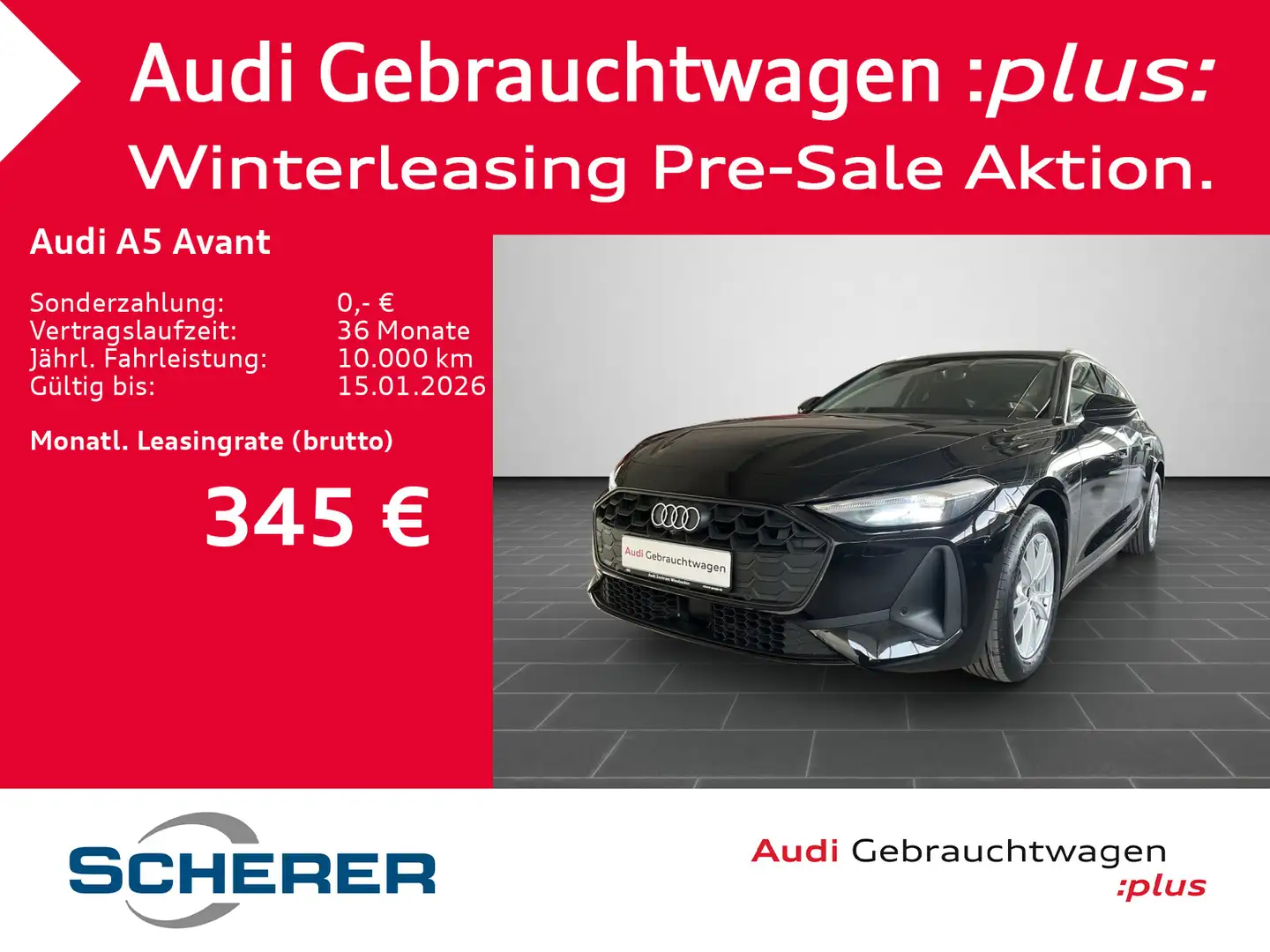 Audi A5 TFSI 150 kW S tronic Schwarz - 1