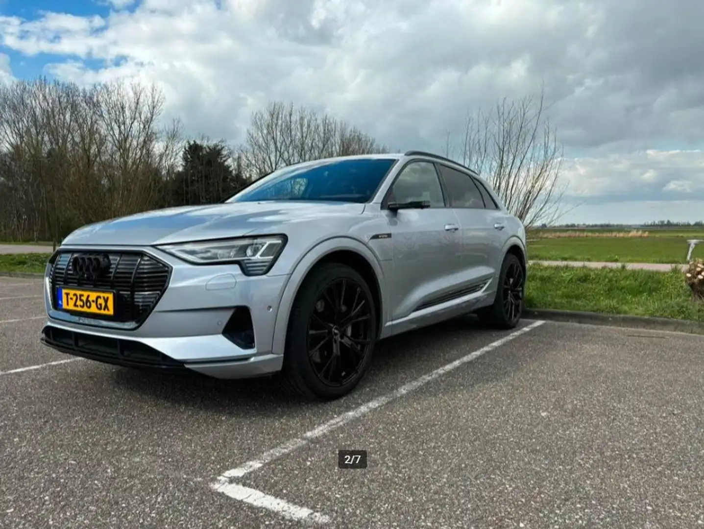 Audi e-tron S-line e-tron 55 Zilver - 2