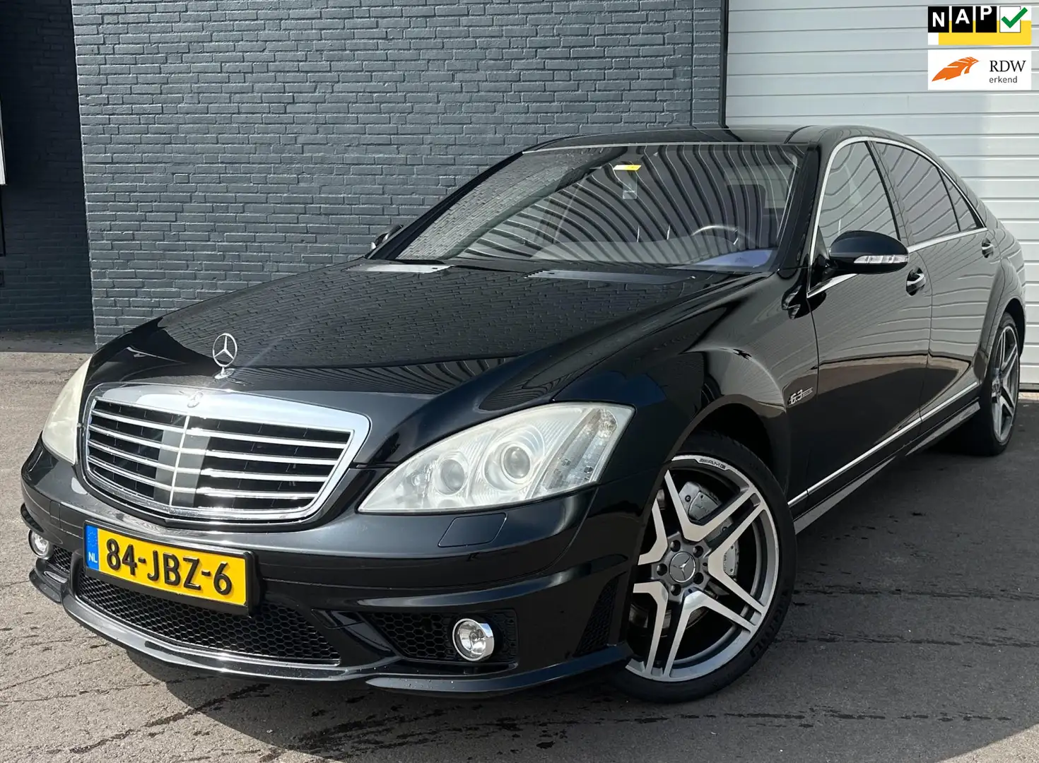 Mercedes-Benz S 63 AMG Lang PANO/DESIGNO/SOFTCLOSE/NIGHTVISION Czarny - 1
