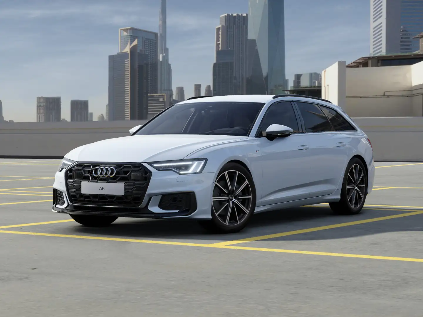 Audi A6 45 TFSI S tronic design S line MatrixLE Weiß - 1