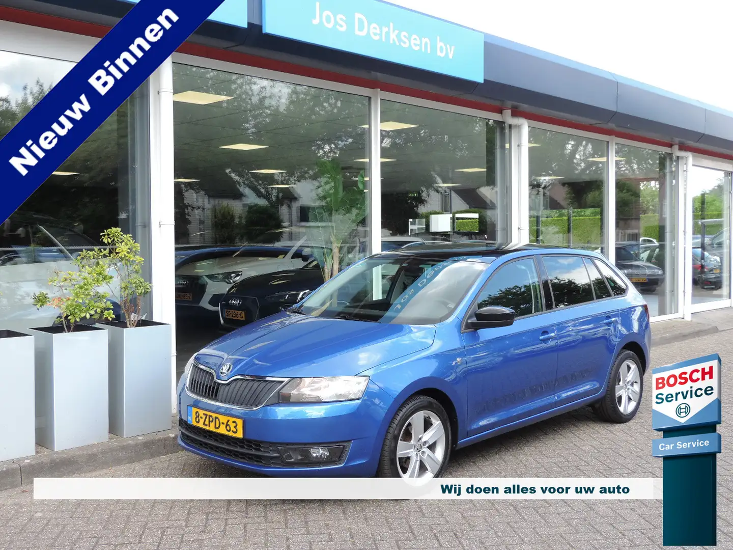 Skoda Rapid/Spaceback 1.2 TSI Greentech Style Edition - 1e eigenaar |  P Blauw - 1