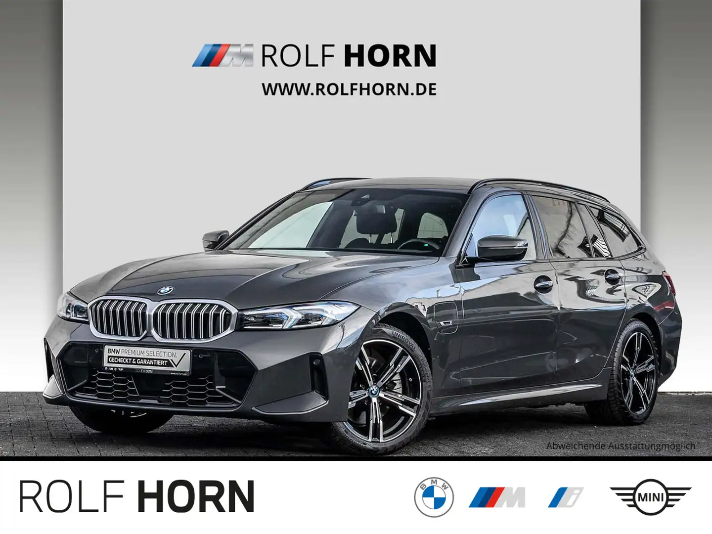 BMW 330 e xDrive Touring M Sportpaket AHK RfKam. Navi Grau - 1