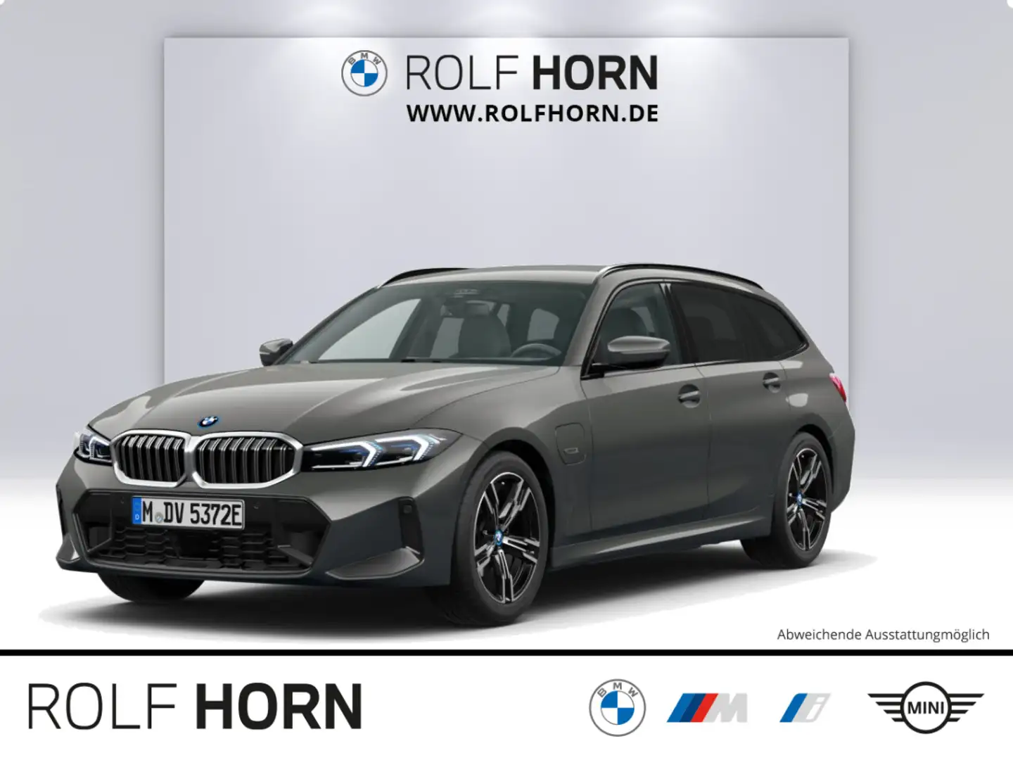 BMW 330 e xDrive Touring M Sportpaket AHK RfKam. Navi Grau - 1