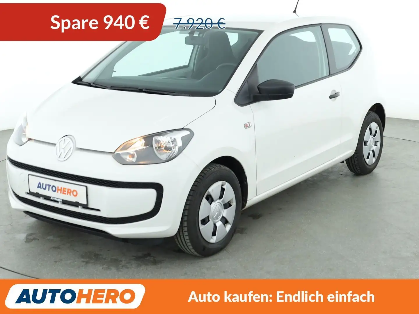 Volkswagen up! 1.0 Take up!*KLIMA*CD*GARANTIE* Weiß - 1