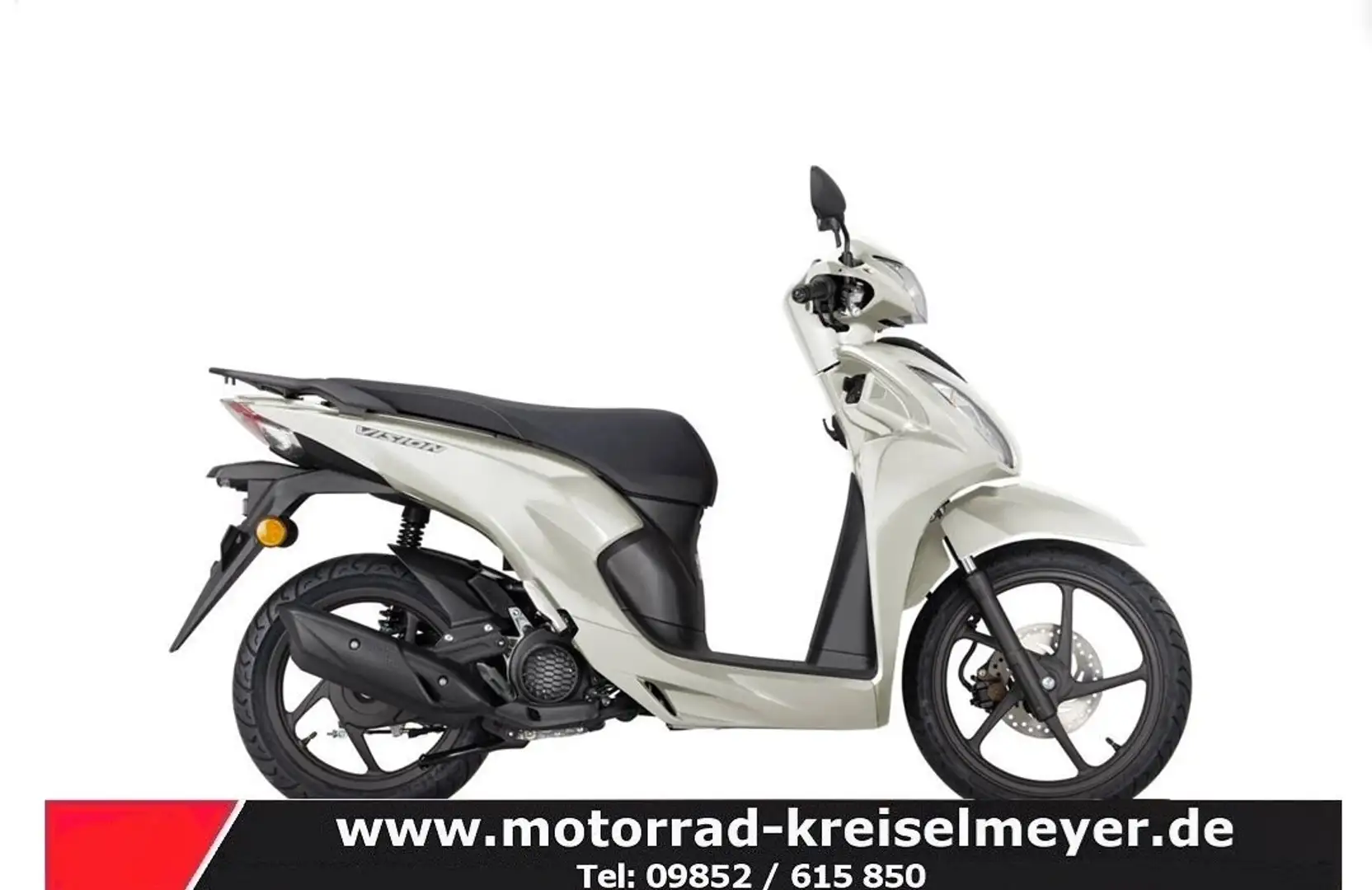 Honda Vision 110 Mod.25 sofort verfügbar zum Aktionspreis! Weiß - 2
