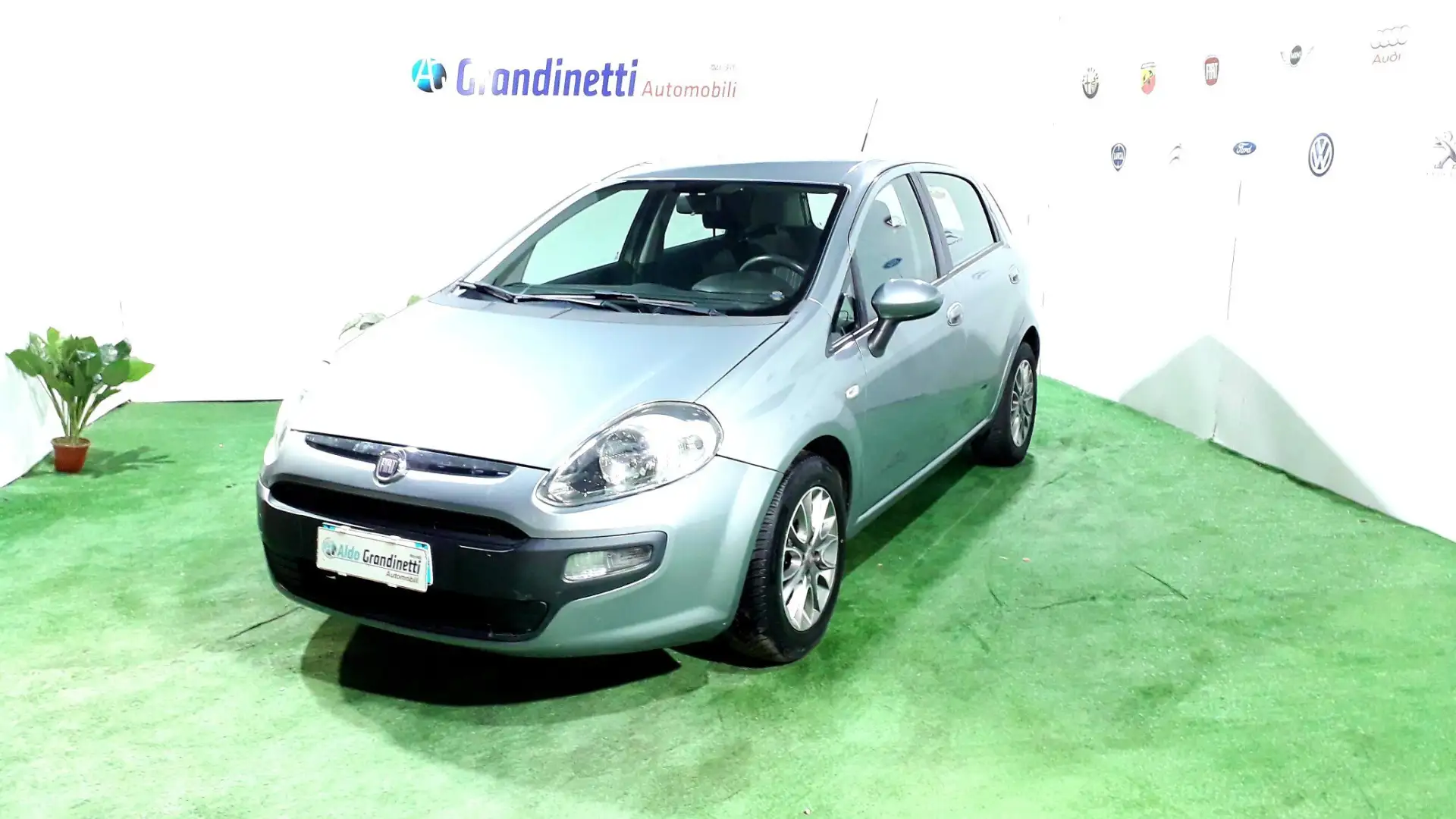 Fiat Punto Evo Punto Evo 1.3 Mjt 75 CV DPF 5 porte S&S Dynamic Grigio - 1