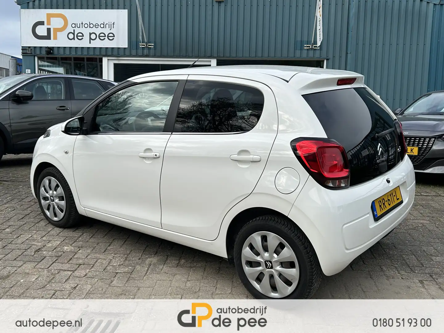 Citroen C1 1.0 e-VTi Feel GARANTIE/AIRCO/CV+AB/EL.RAMEN rijkl Wit - 2