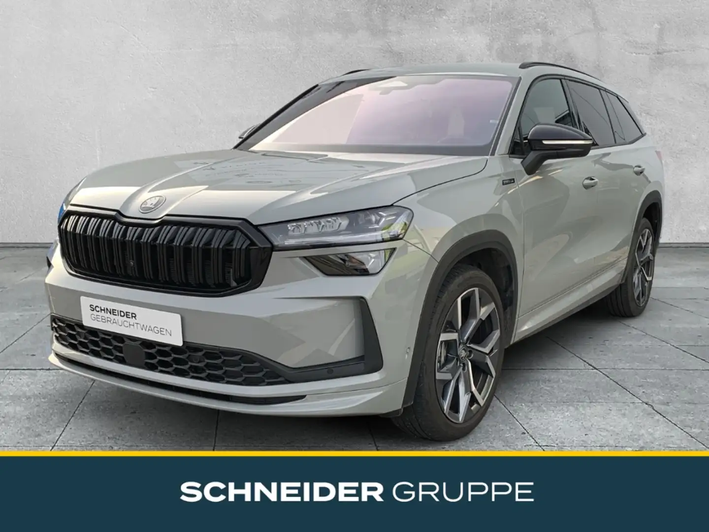 Skoda Kodiaq 2.0 TDI 4x4 Sportline KAMERA+ACC+AHK+NAVI Grau - 1