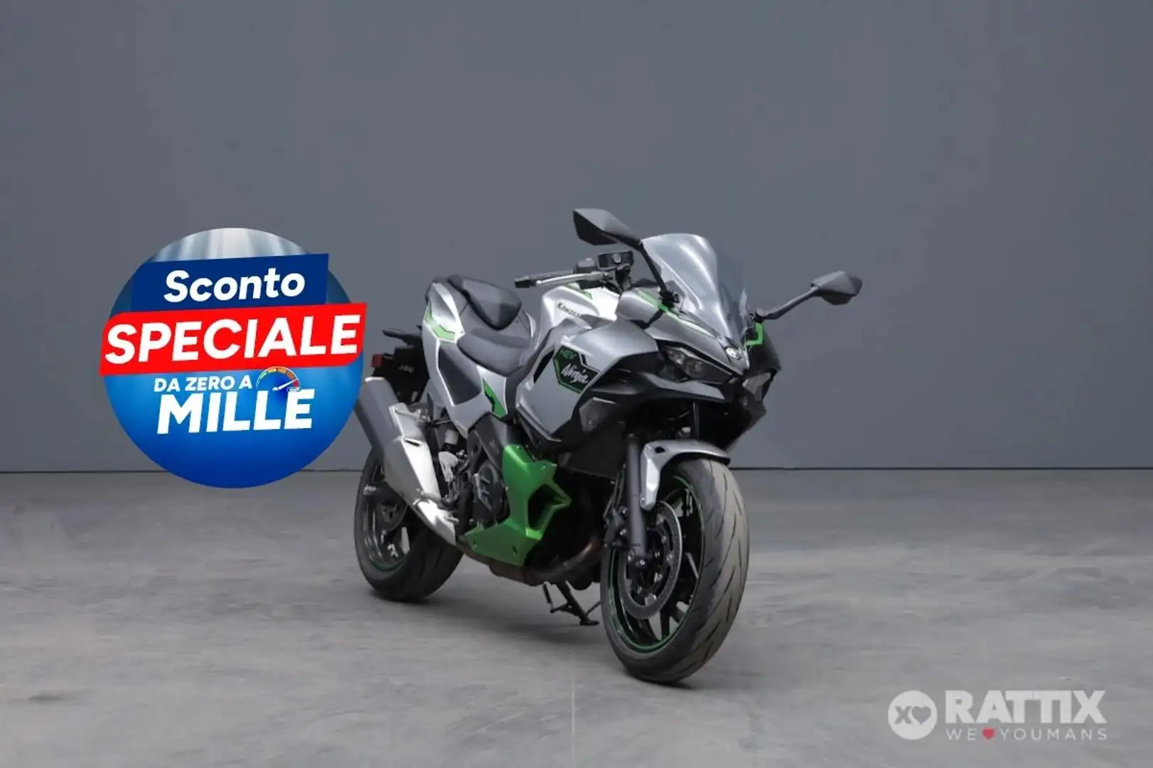 Kawasaki Ninja 7 Hybrid 7 Hybrid Plateado - 1