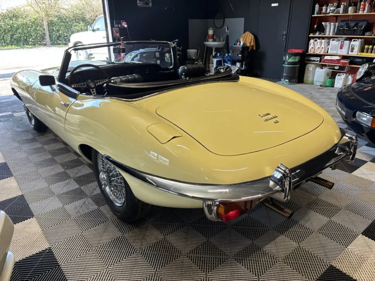 Jaguar E-Type Cabriolet 4,2 Série 2, foto 12