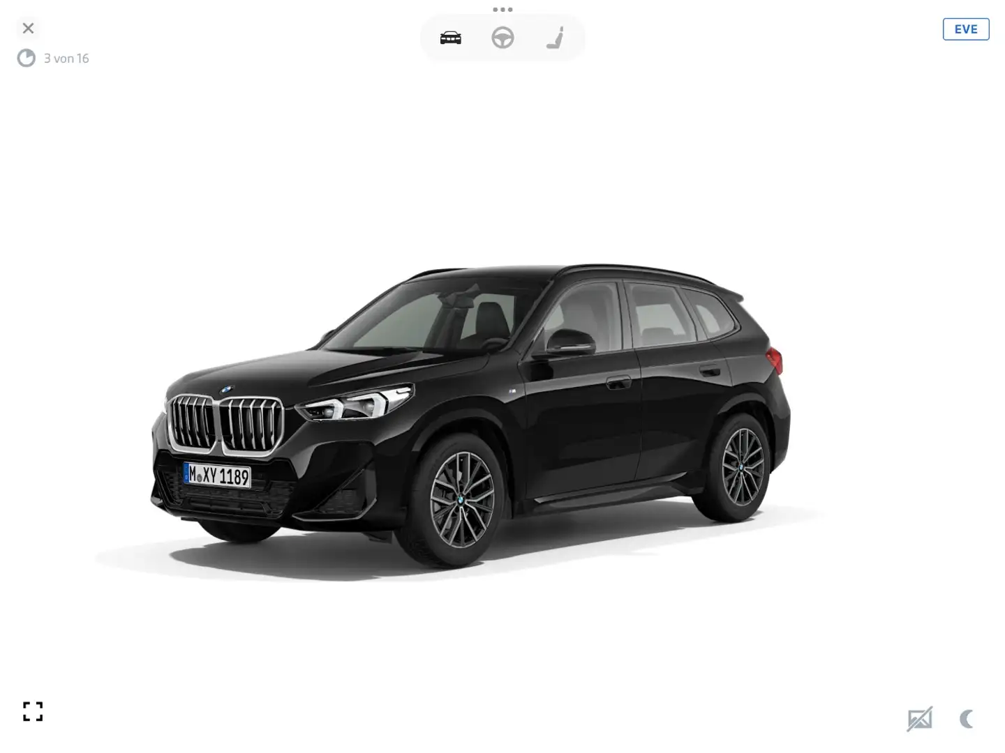 BMW X1 sDrive 18i M Sport Parkassist*SHZ* Schwarz - 1