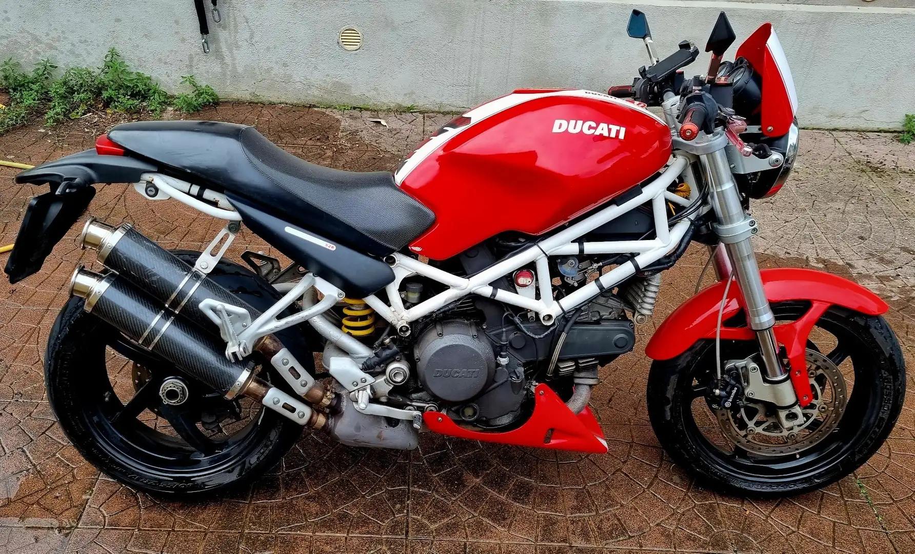 Ducati Monster S2R 800/695 leggere sotto Rosso - 2