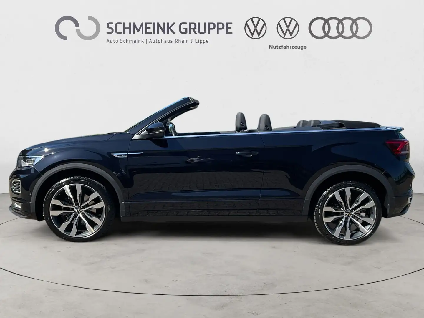 Volkswagen T-Roc T-Roc Cabr. R-Line 1.5 TSI DSG Navi Kamera ACC Zwart - 2