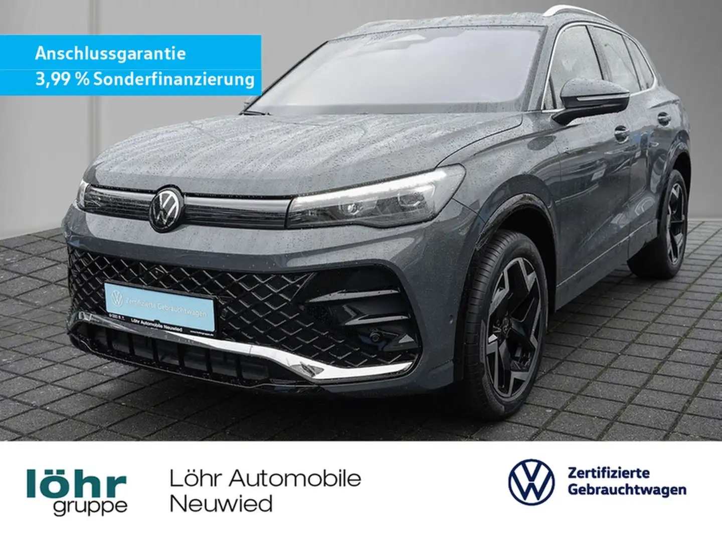 Volkswagen Tiguan 2.0 TDI 4Mo. DSG R-Line /Pano/AHK/ACC/LED Grau - 1