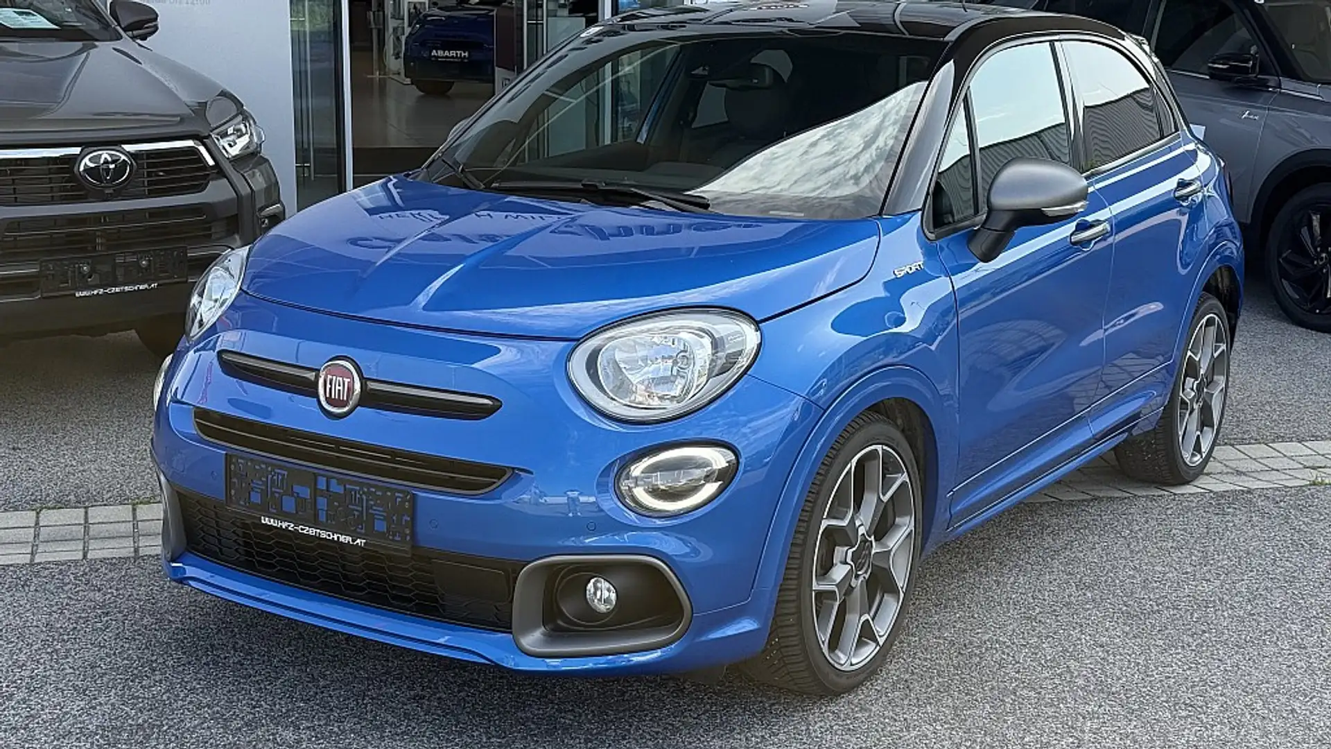 Fiat 500X FireFly Turbo 120 Sport Blau - 1