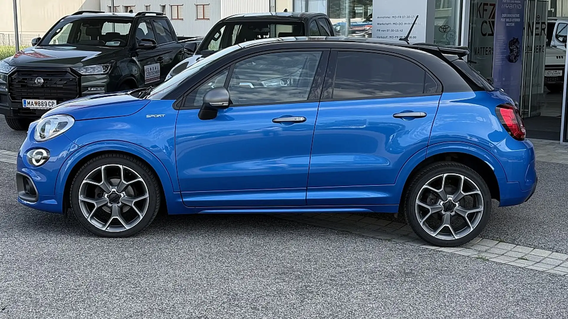 Fiat 500X FireFly Turbo 120 Sport Blau - 2