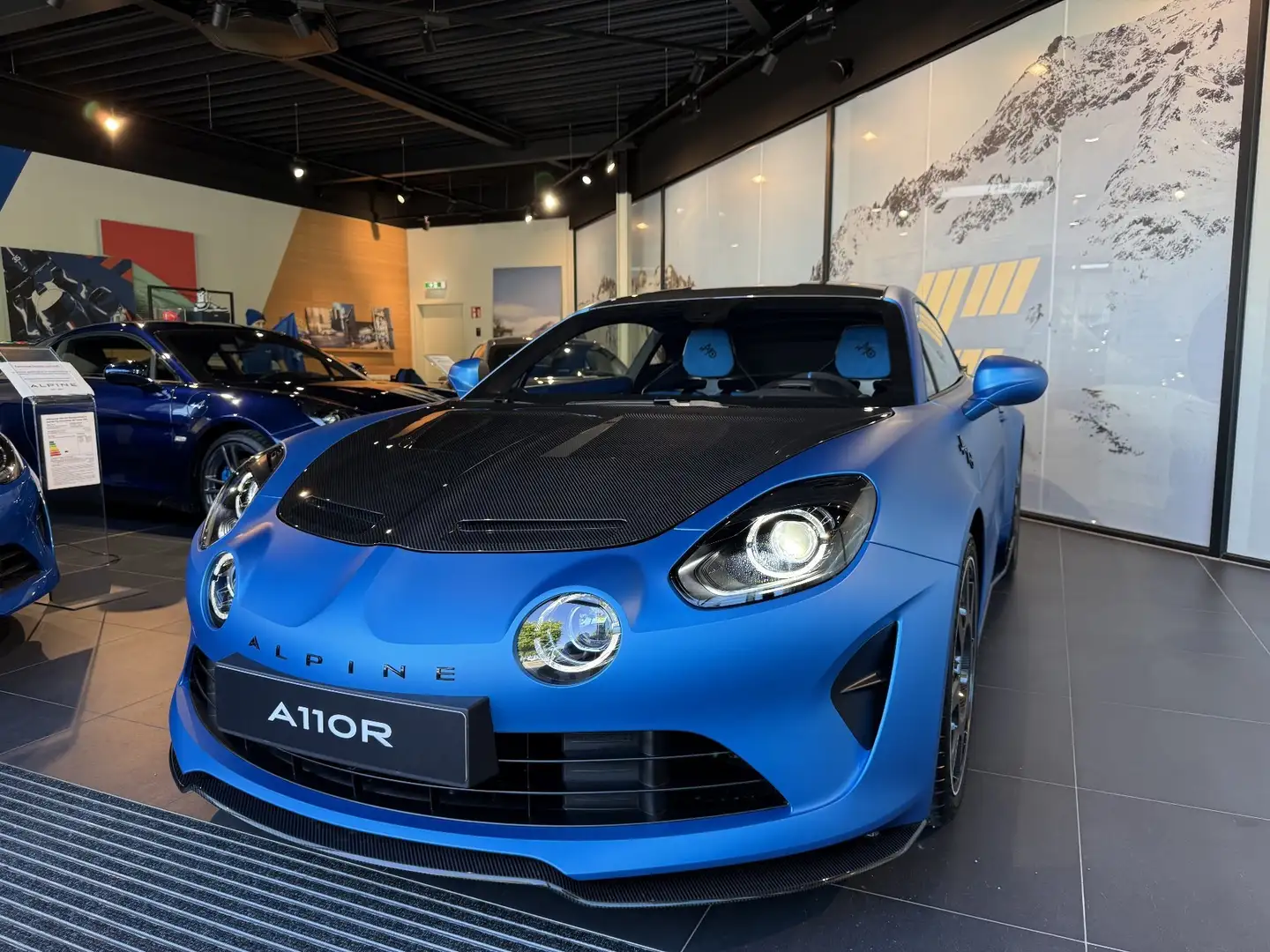 Alpine A110 A110 R70-Sonderedition Kék - 1