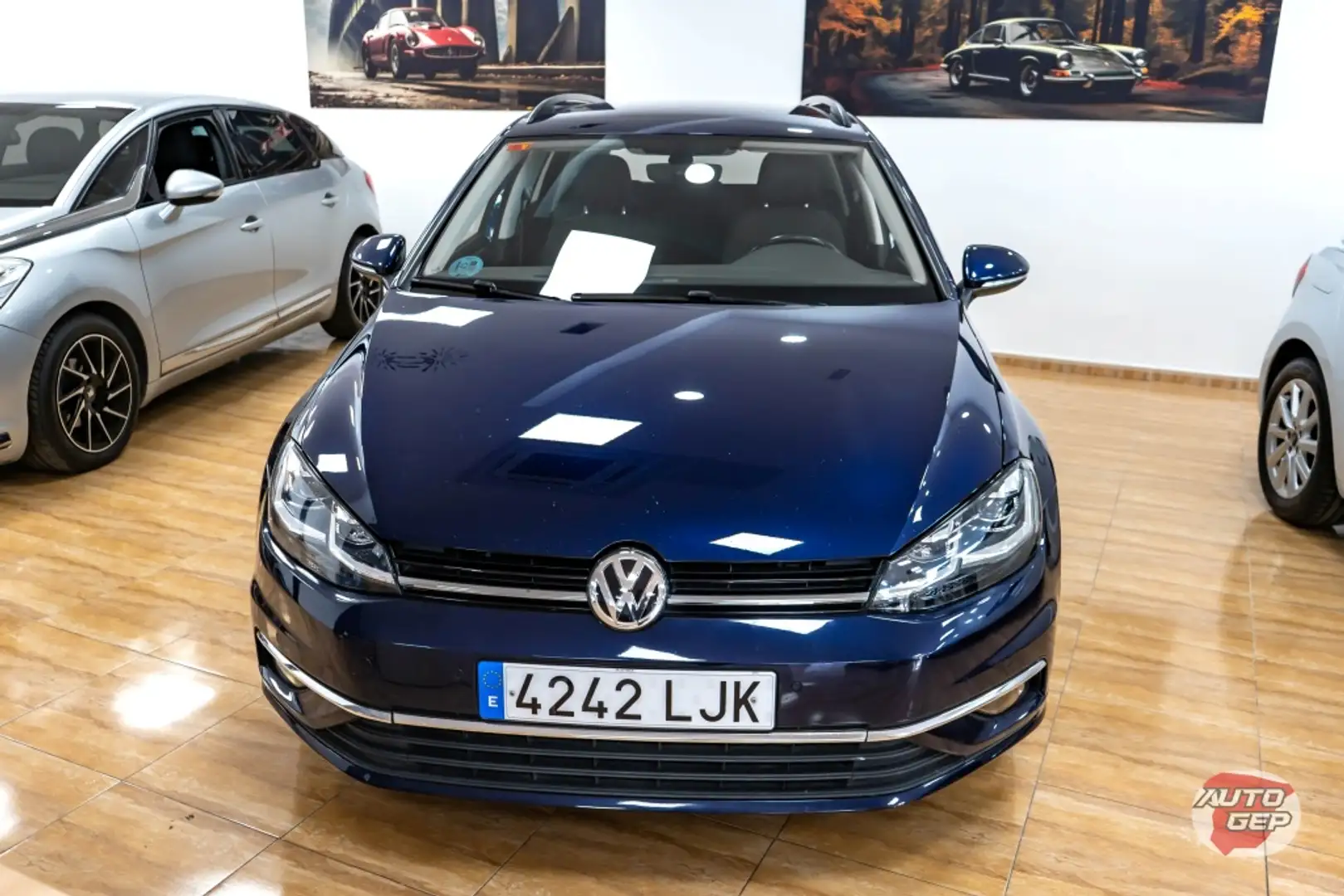 Volkswagen Golf Variant 1.6TDI Advance Azul - 2