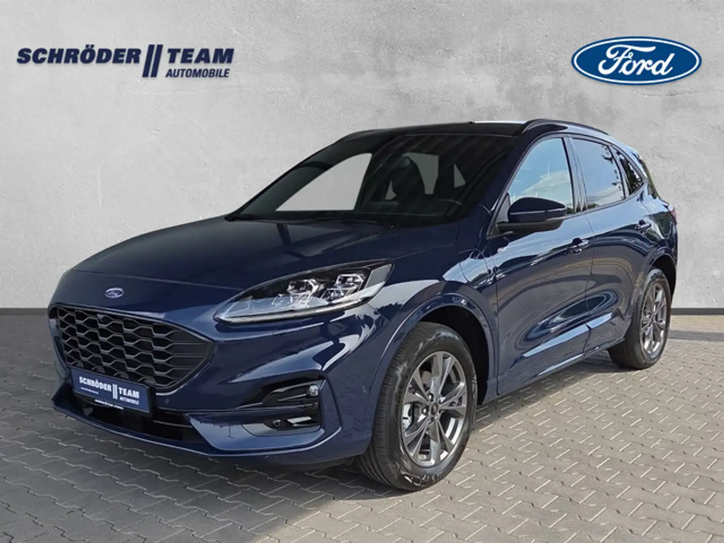 Ford Kuga ST Line X Plug-In Hybrid Automatik Blau - 1