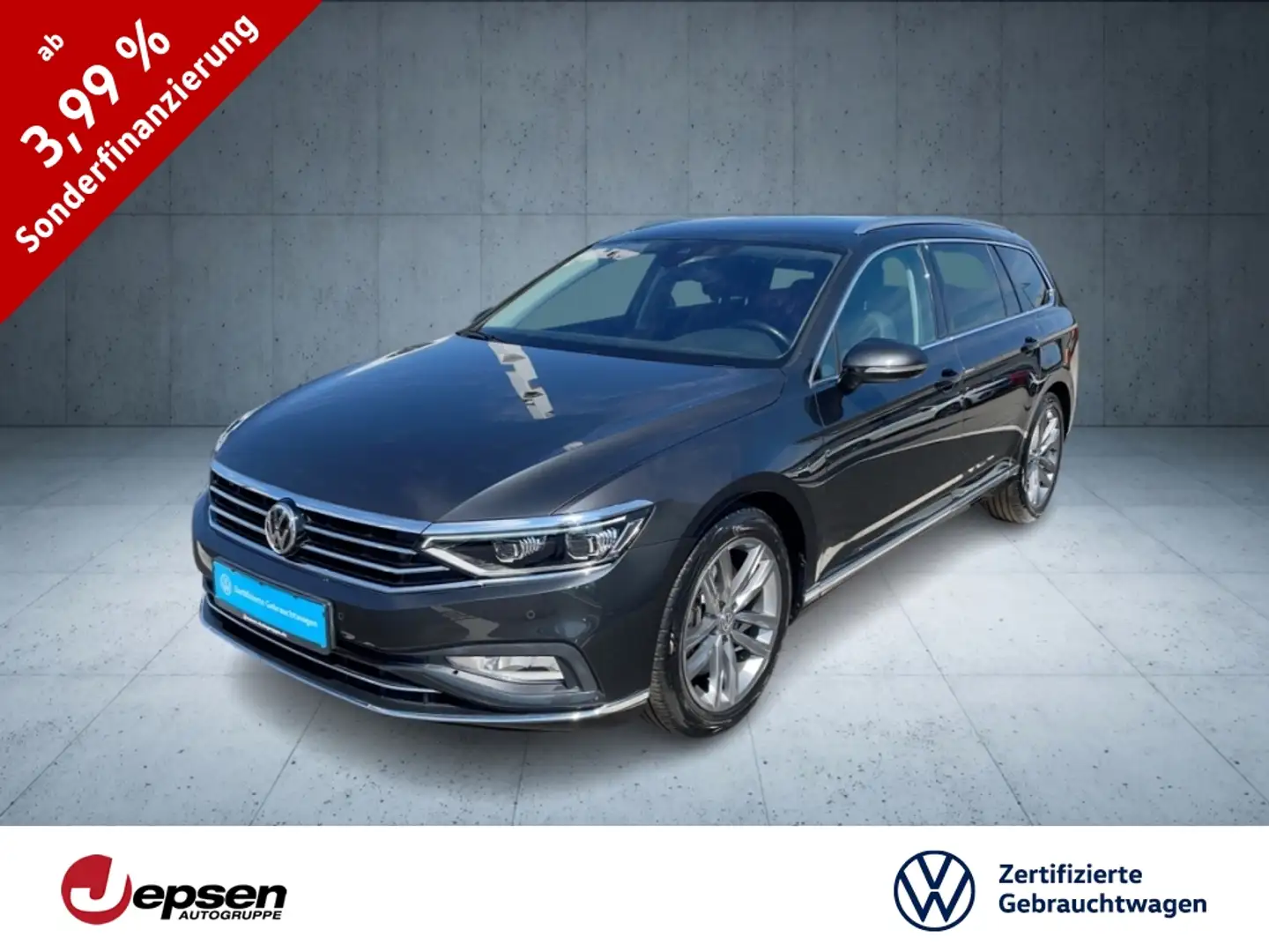 Volkswagen Passat Variant Elegance 2.0 TSI 4M DSG ACC+AHK Grau - 1