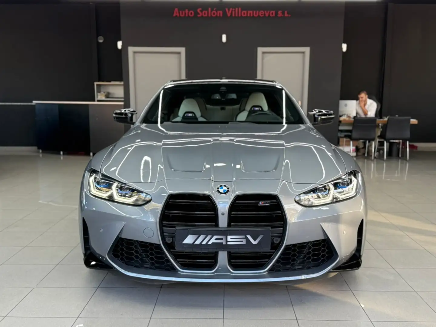 BMW M4 Coupé Competition Gris - 2