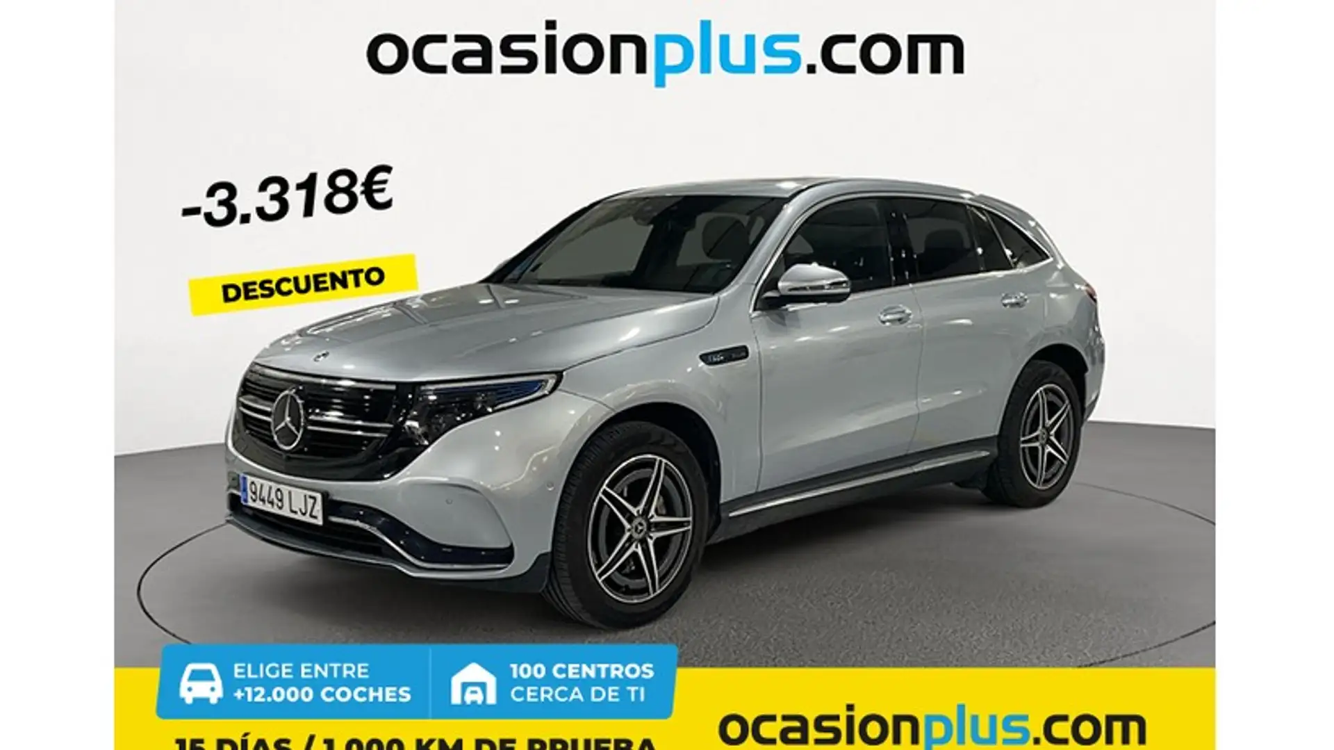 Mercedes-Benz EQC 400 4MATIC Plateado - 1