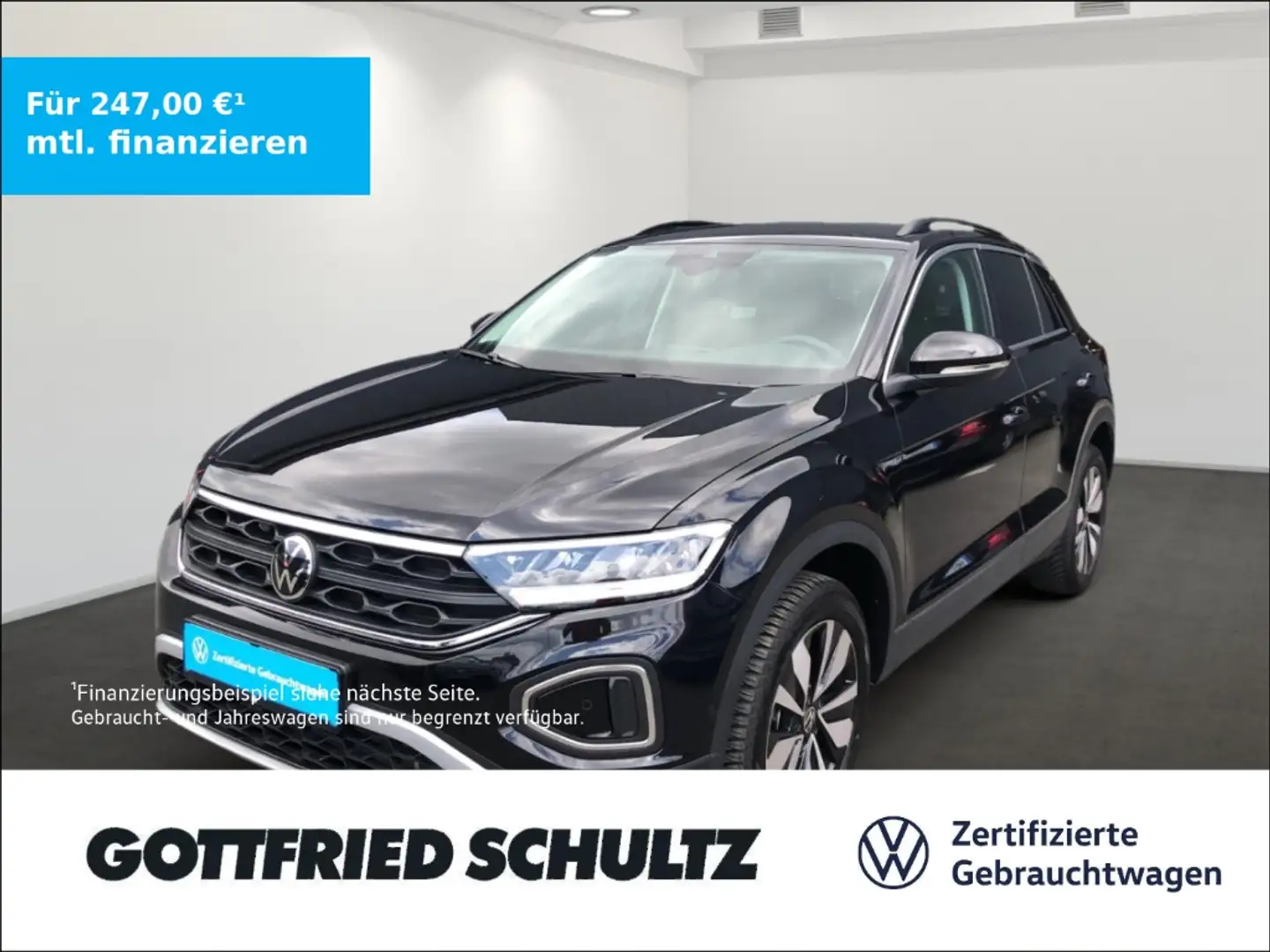 Volkswagen T-Roc MOVE TSI DSG AHK KAMERA SITZHEIZUNG EINPARKHILFE Schwarz - 1