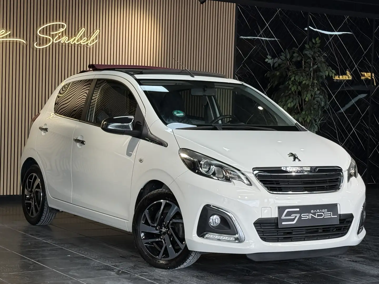 Peugeot 108 1.2 *OPEN AIR*CAMERA*GPS*1ERE MAIN*GARANTIE 1 AN* Blanc - 2