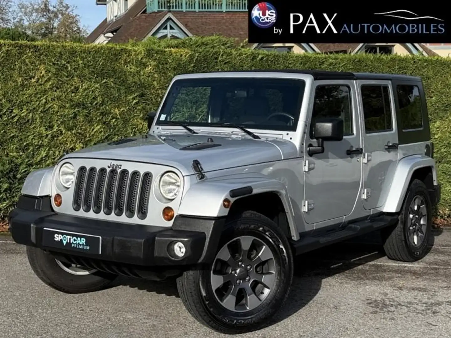 Jeep Wrangler 2.8 CRD 177ch FAP Sahara BVA Gris - 1
