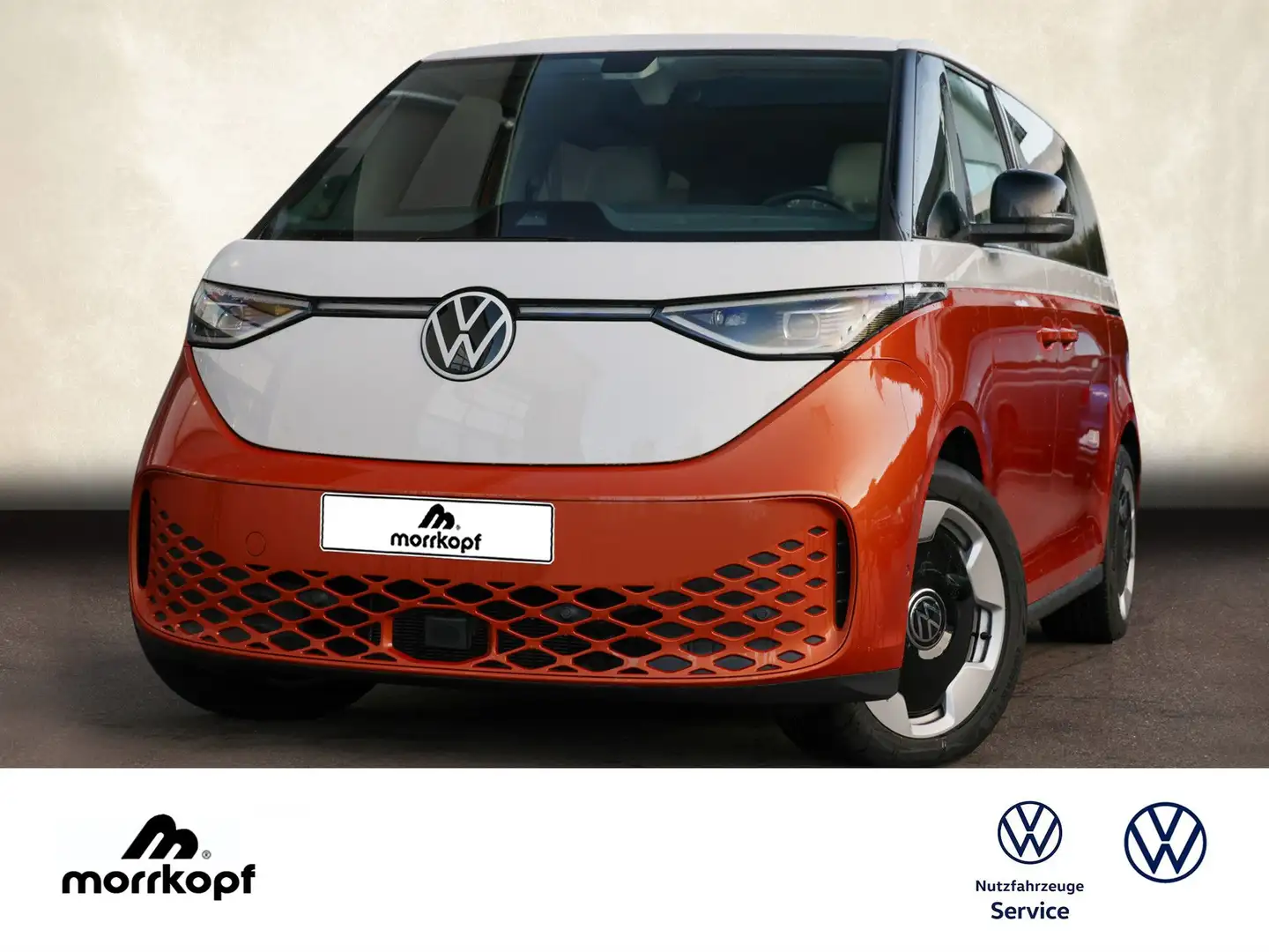 Volkswagen ID. Buzz ID.Buzz LR +7-SITZER+NEU 91.575+MAX 460KM Navi LED Weiß - 2