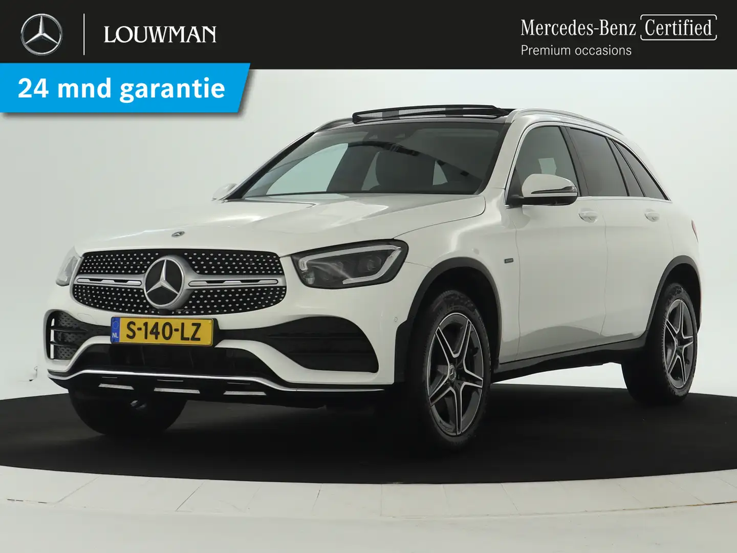 Mercedes-Benz GLC 300 e 4MATIC Premium Plus | Panoramadak | Trekhaak | N Wit - 1