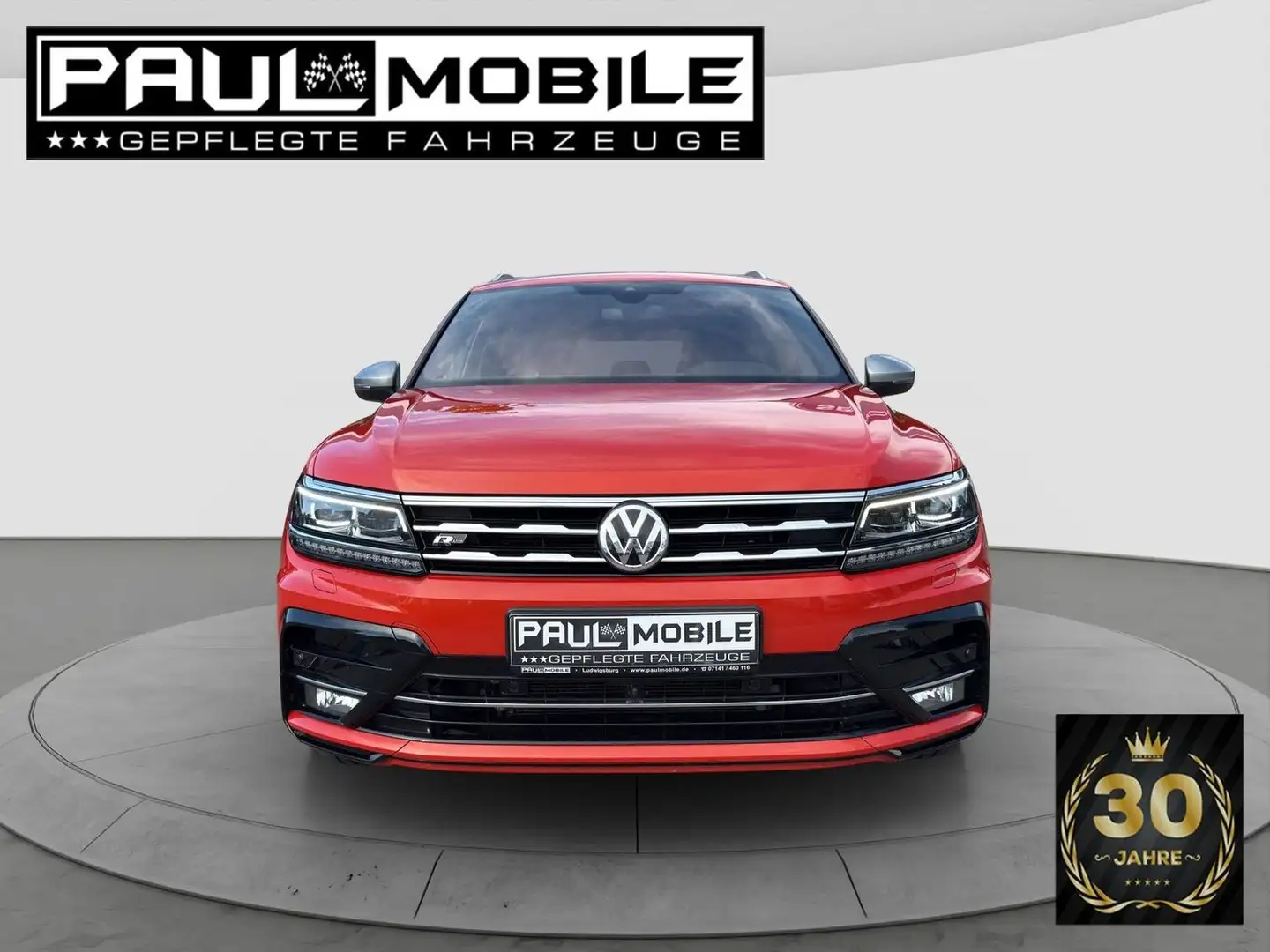 Volkswagen Tiguan R LINE 4Motion 7Sitzer Panorama Orange - 2
