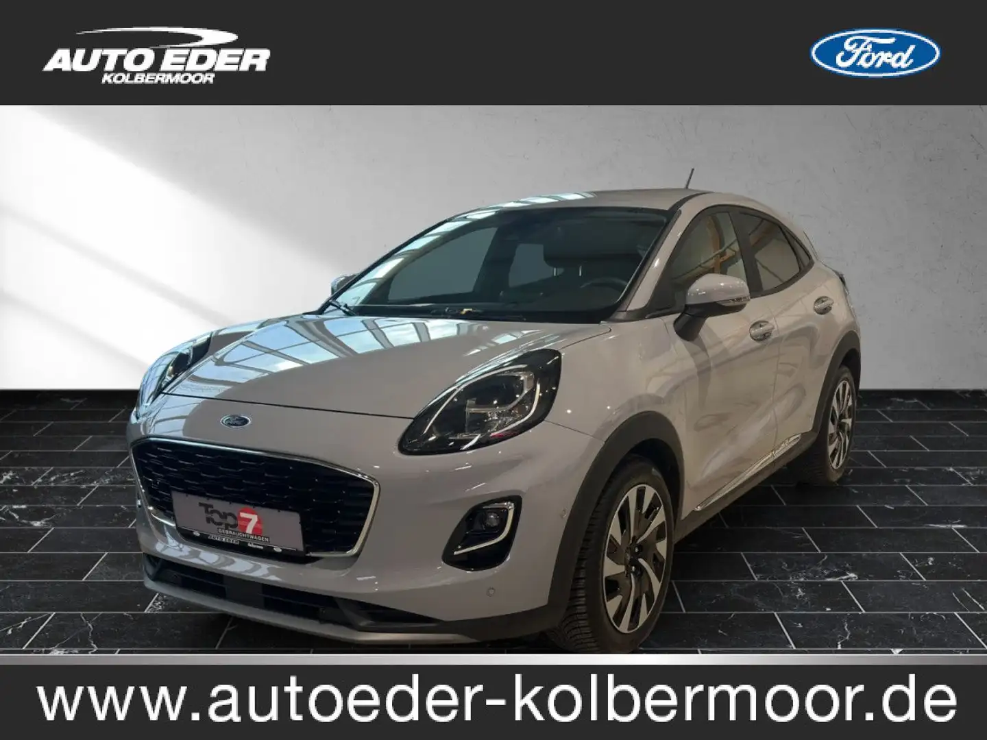 Ford Puma Titanium Bluetooth Navi LED Klima el. Fenster Grau - 1