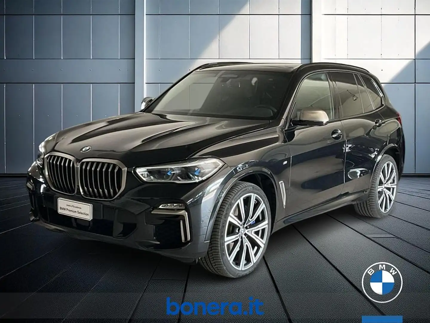BMW X5 M50d auto Zwart - 1