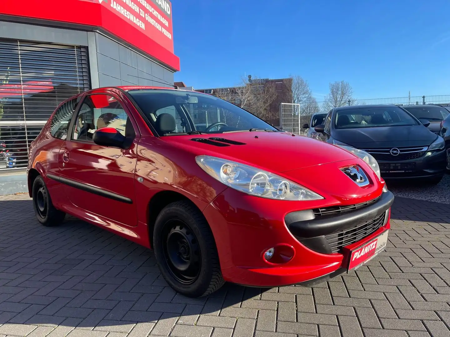 Peugeot 206 + /TÜV+Service NEU/nur 21276 KM/Klima Rot - 1