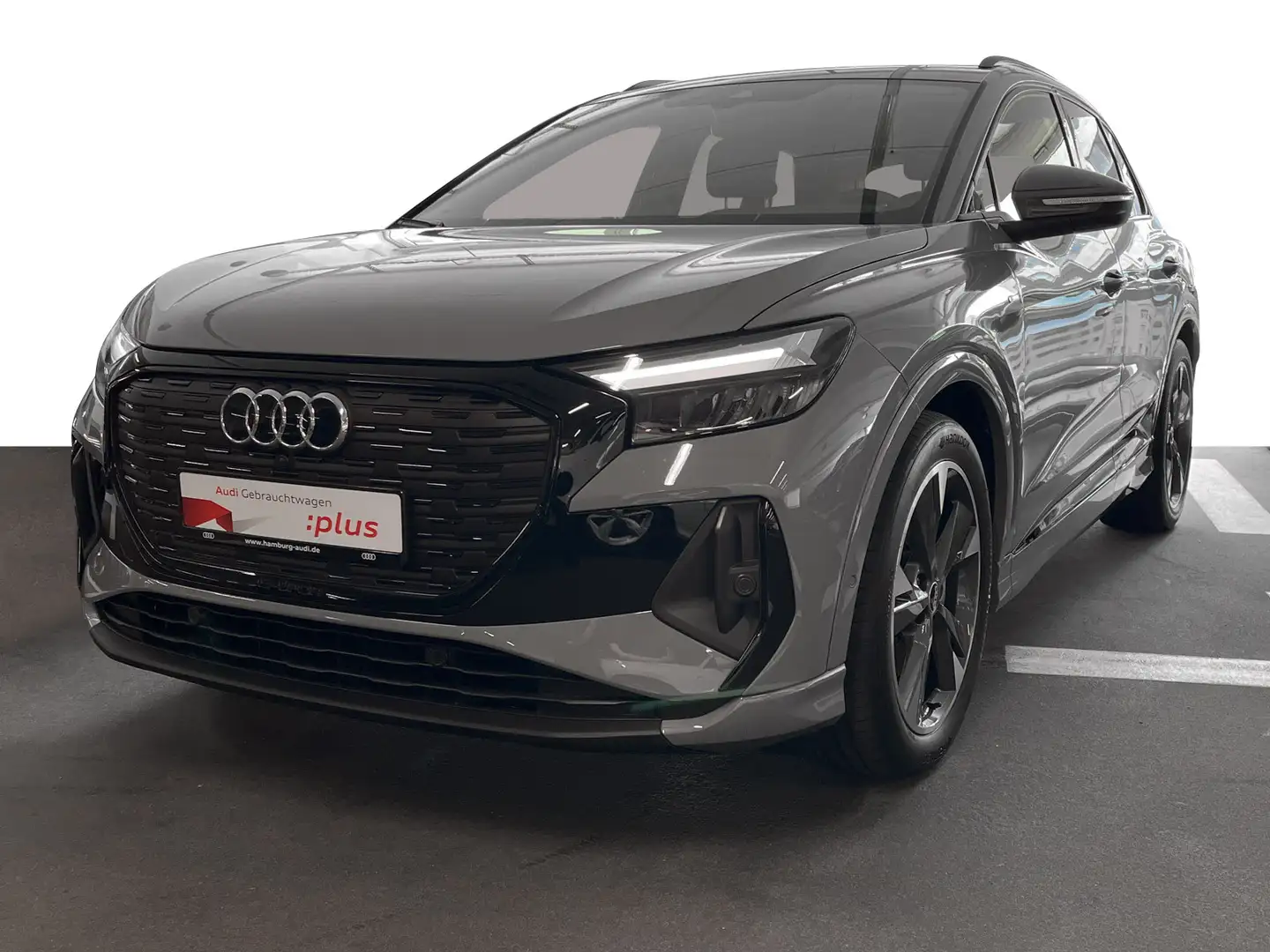 Audi Q4 e-tron Q4 40 e-tron S LINE/NAVI/PANO/ACC/OPTIKPAKET Gris - 2