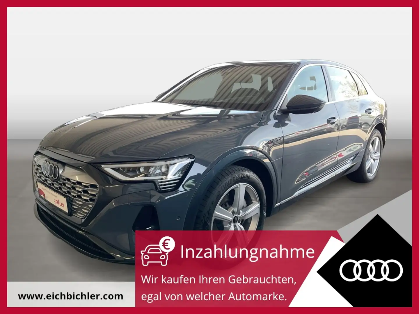 Audi Q8 e-tron 55 quattro Advanced AHK HUD MATRIX Grau - 1