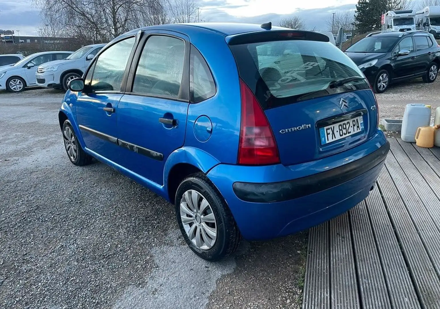 Citroen C3 1.4 70ch pack clim 5p Bleu - 2