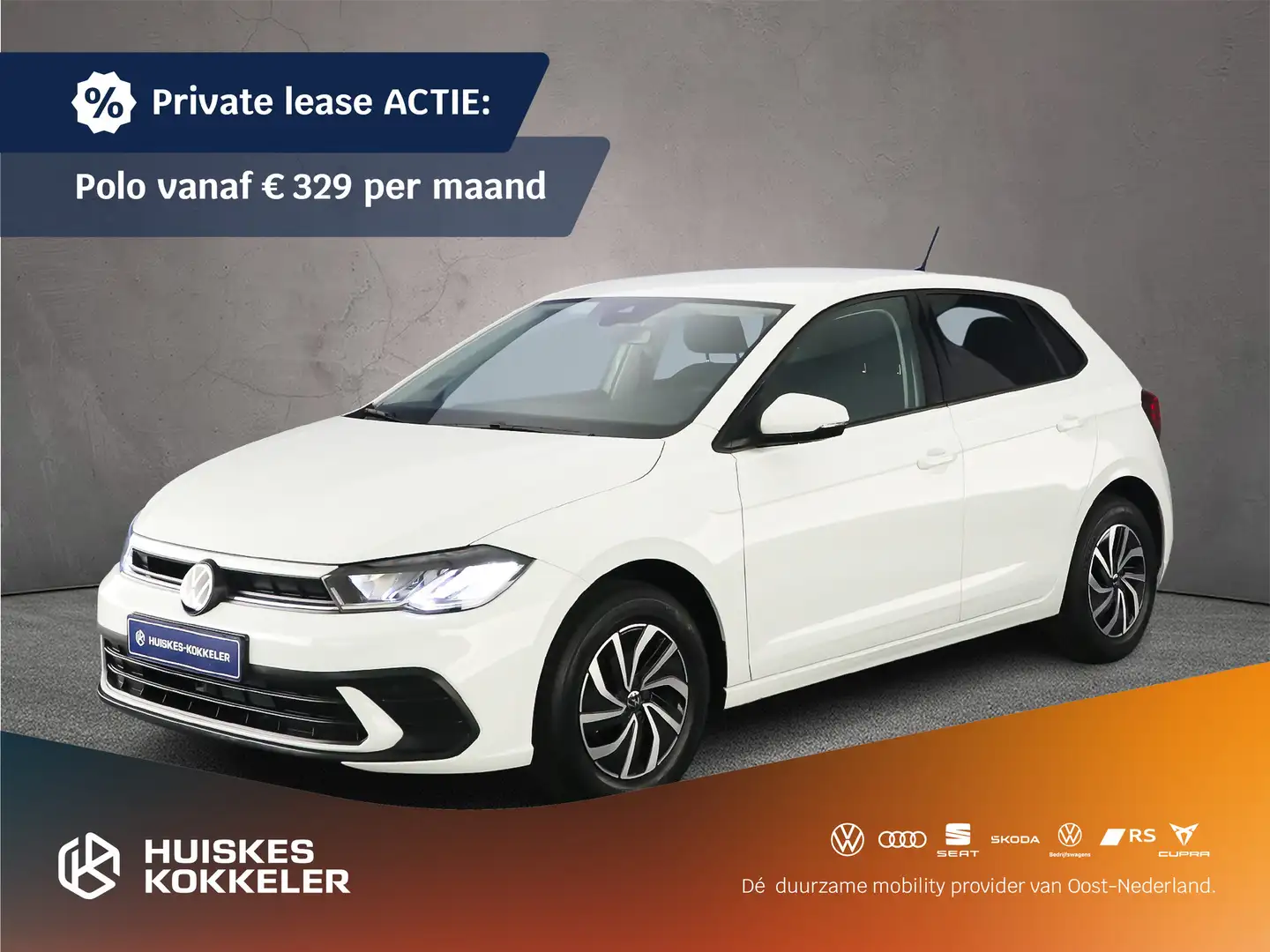 Volkswagen Polo 1.0 TSI 95pk Life Edition Blanc - 1
