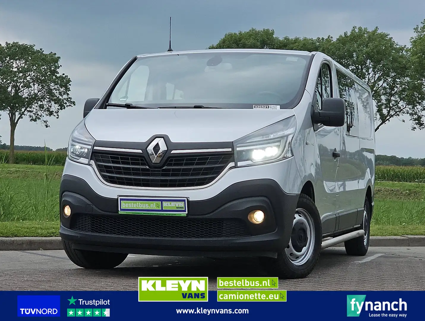 Renault Trafic 2.0 DCI L2 Dubbel Cabine AC! Plateado - 1
