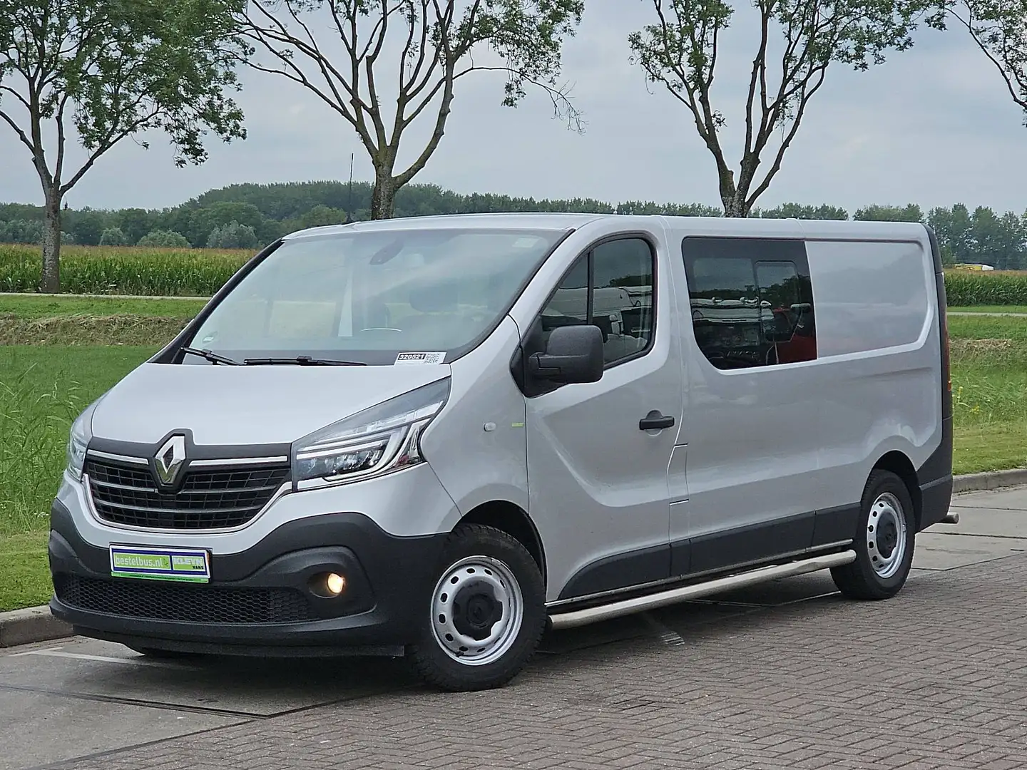 Renault Trafic 2.0 DCI L2 Dubbel Cabine AC! Plateado - 2