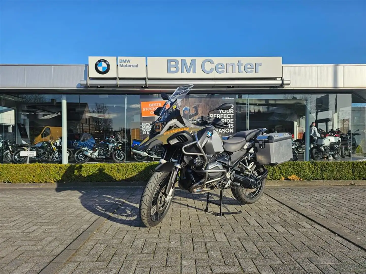 BMW R 1200 GS Adventure 0 Verde - 2