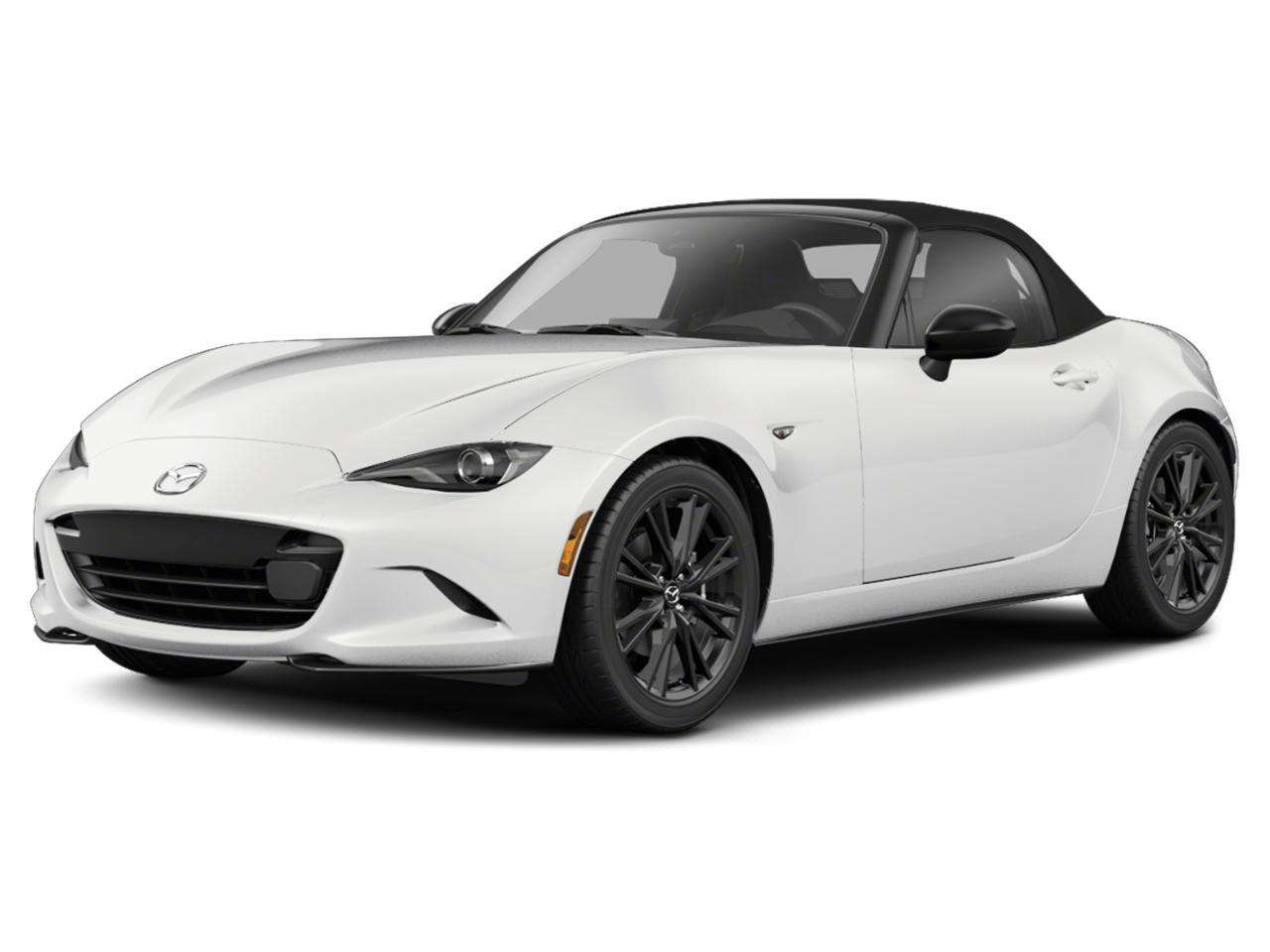 White 2026 Mazda MX-5 Miata Convertible Rear-Wheel Drive Manual