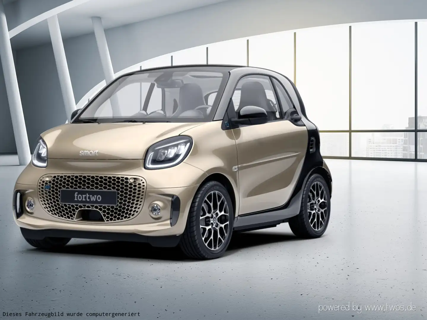 smart forTwo EQ fortwo Beige - 2
